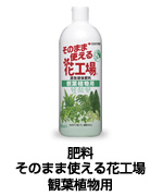 そのまま使える花工場観葉植物用